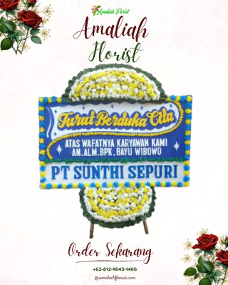 Papan Bunga Duka di Muara Batu